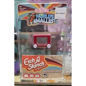 World'S Smallest Etch a Sketch New Toy Retro